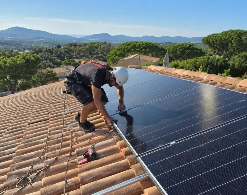 Installateur panneaux solaires Lucenay — pose photovoltaïque sur toiture