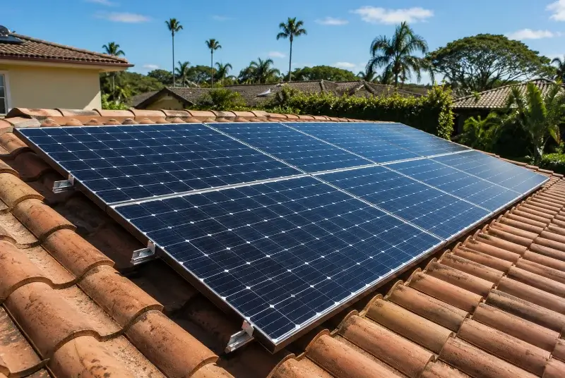 Installation de panneaux solaires à Lucenay